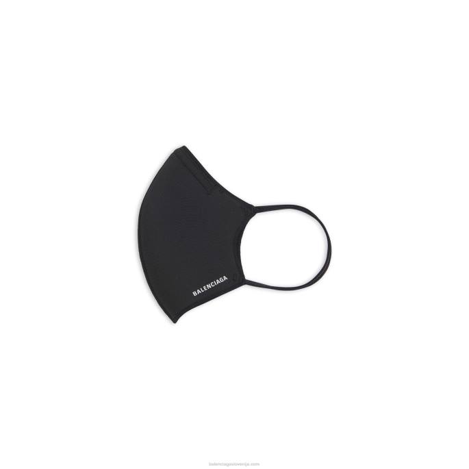 negovalna maska Balenciaga Črna N4DP880