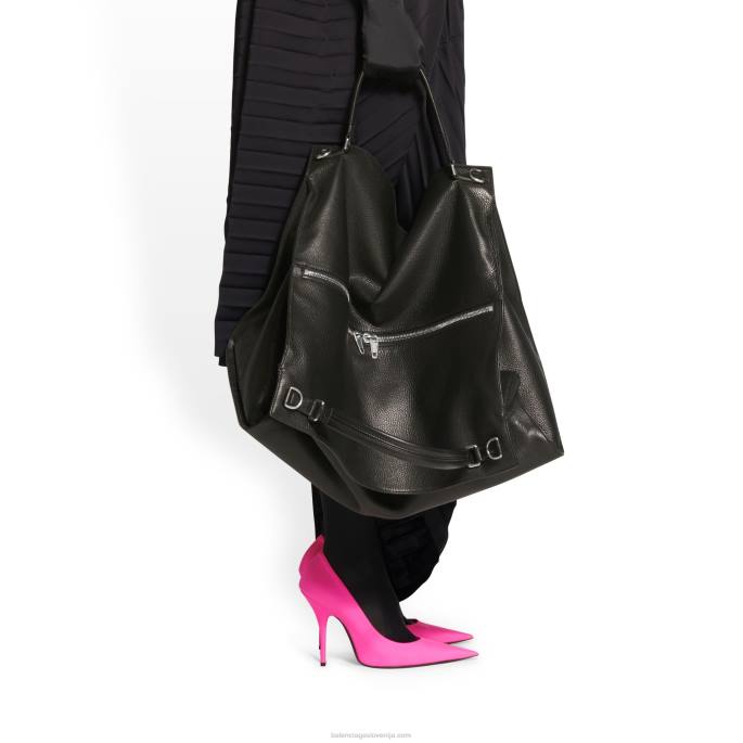 ženski nož 110 mm črpalka Balenciaga fluo roza N4DP151