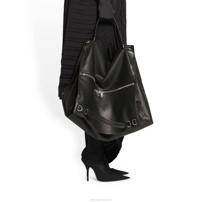 ženski nož 110 mm črpalka Balenciaga Črna N4DP150