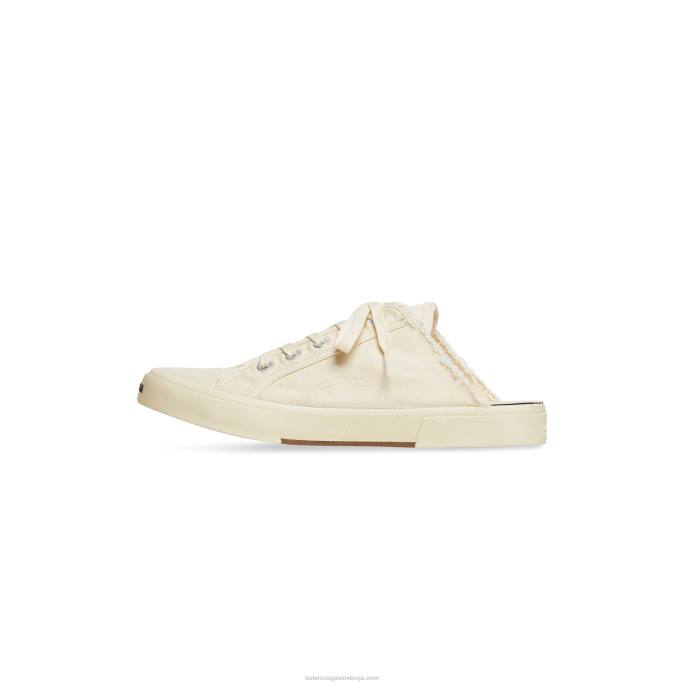 ženske pariške mule Balenciaga bela N4DP250