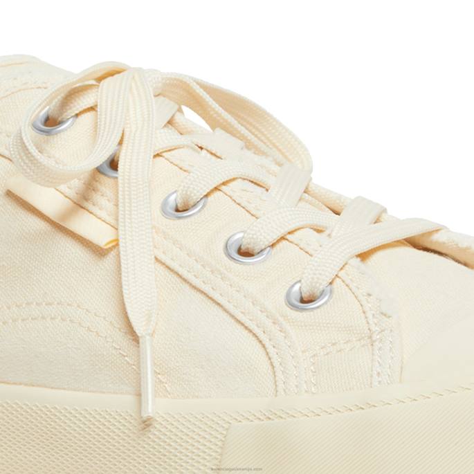 ženske pariške mule Balenciaga bela N4DP250