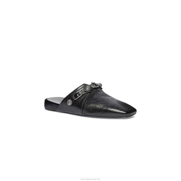 ženske udobne cagole mule Balenciaga Črna N4DP198