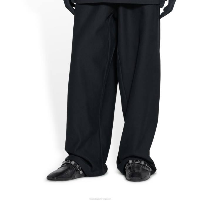 ženske udobne cagole mule Balenciaga Črna N4DP198