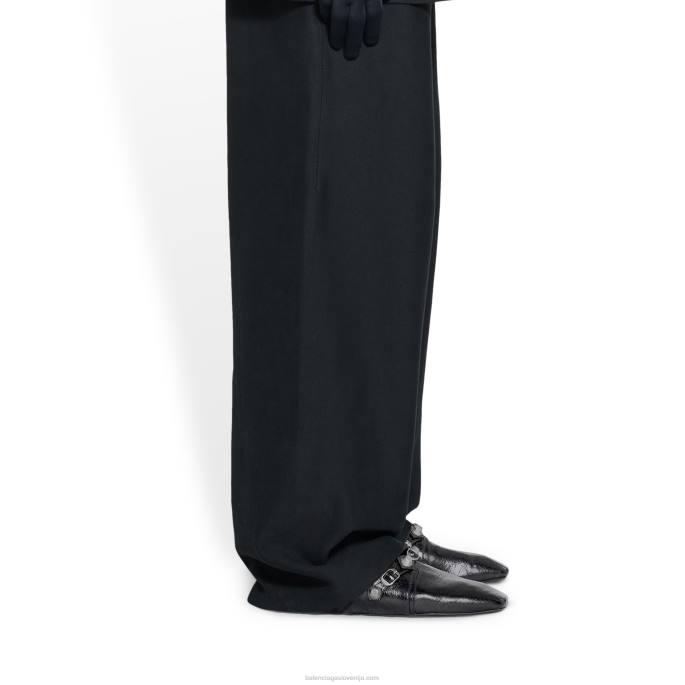 ženske udobne cagole mule Balenciaga Črna N4DP198