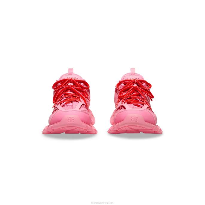 ženske superge na tekmi Balenciaga fluo roza N4DP236