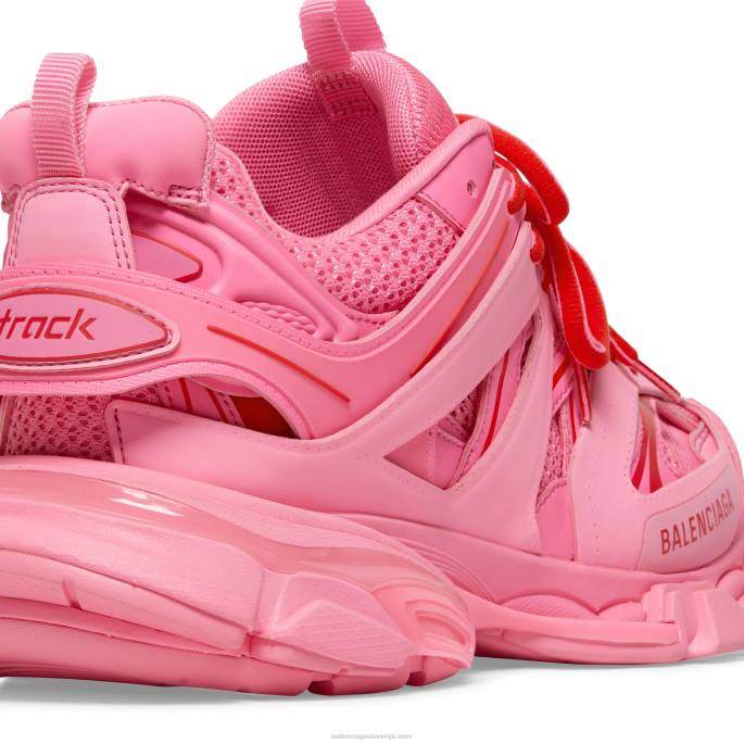 ženske superge na tekmi Balenciaga fluo roza N4DP236