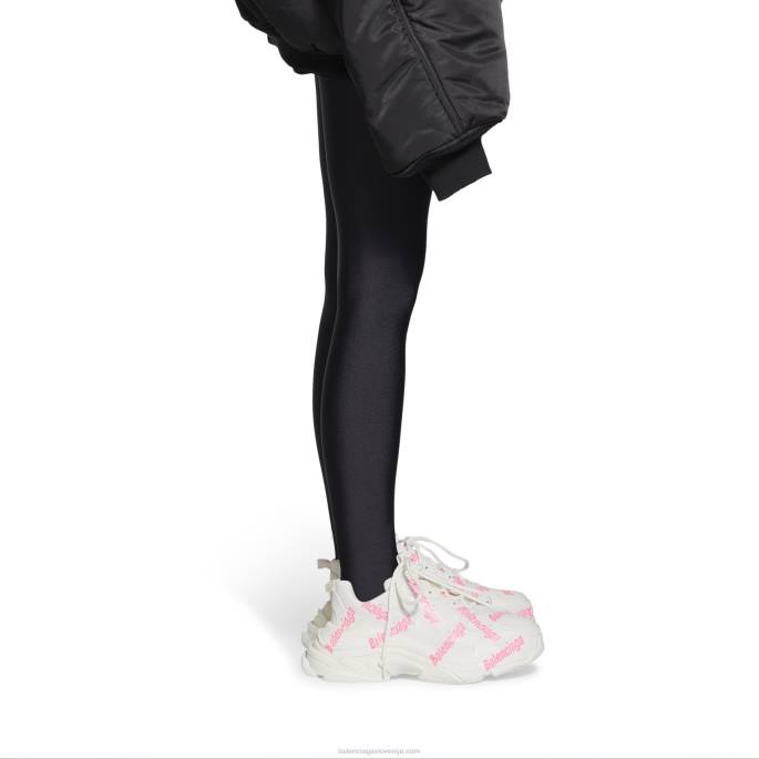 ženske superge z logotipom Triple S Balenciaga bela N4DP144