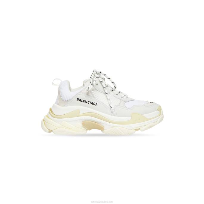 ženske trojne superge Balenciaga bela N4DP137