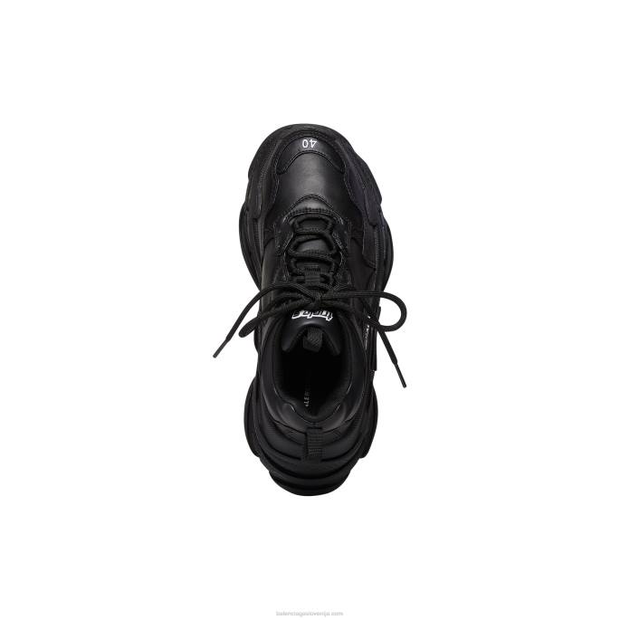 ženske trojne superge Balenciaga Črna N4DP179