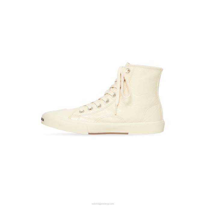ženske visoke superge paris Balenciaga bela N4DP165