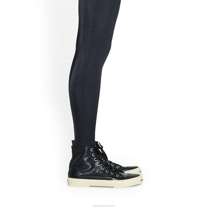 ženske visoke superge paris Balenciaga Črna N4DP166