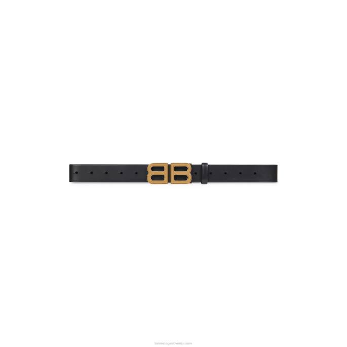 ženske bb peščena ura srednji pas Balenciaga Črna N4DP817