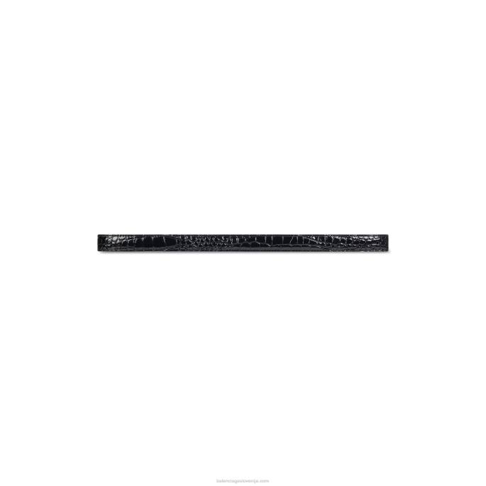 ženske bb peščene ure tanek pas Balenciaga Črna N4DP835