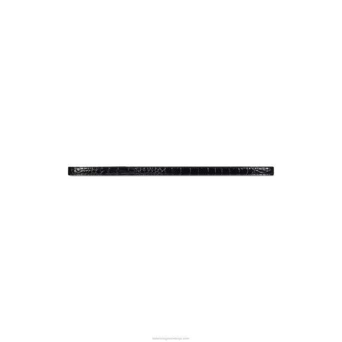 ženske bb super tanek pas Balenciaga Črna N4DP839