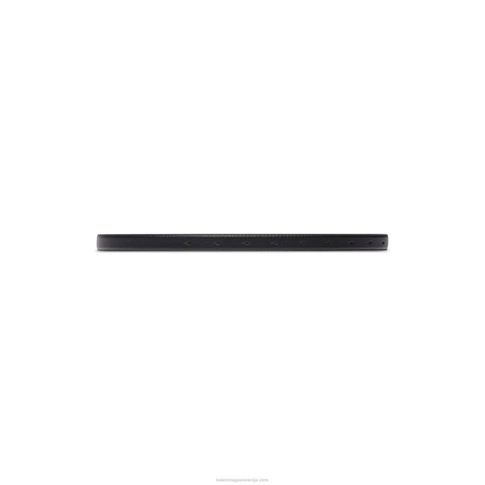 ženske bb tanek pas Balenciaga Črna N4DP837