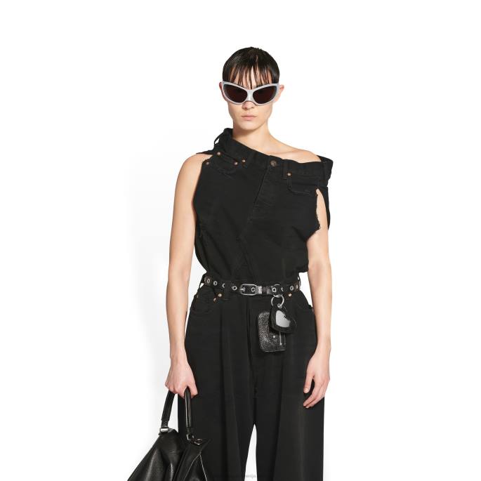 ženski le cagole charms pas Balenciaga Črna N4DP702