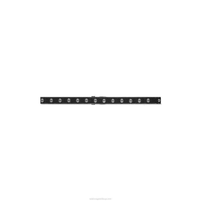 ženski pas z zaponkami le cagole Balenciaga Črna N4DP705