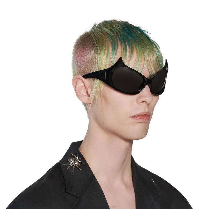 ženska sončna očala gotham cat Balenciaga Črna N4DP676