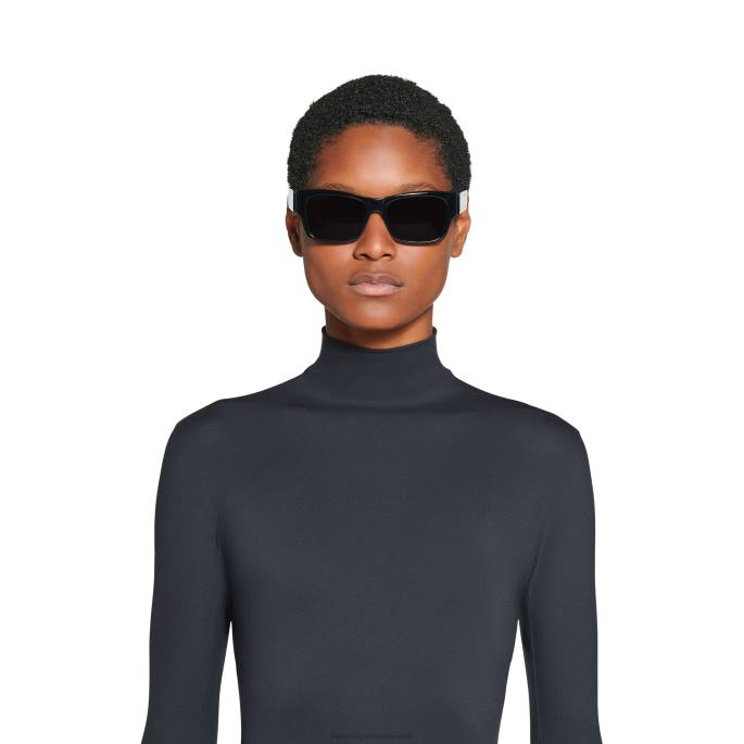 ženska sončna očala max square af Balenciaga Črna N4DP804