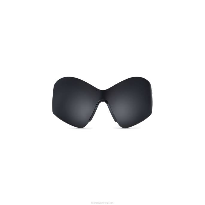 ženska sončna očala z masko metulja Balenciaga Črna N4DP864