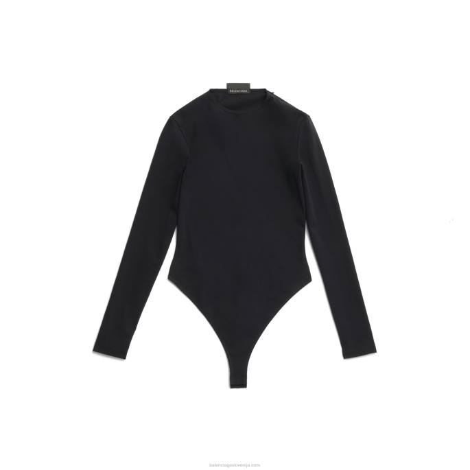 ženski zgornji del z zanko Balenciaga kislinsko zelena/črna N4DP76