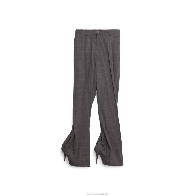 ženske hlačne čevlje po meri noža Balenciaga črnobela N4DP25