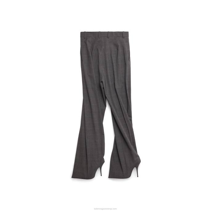 ženske hlačne čevlje po meri noža Balenciaga črnobela N4DP25