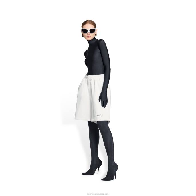 ženske kratke hlače Balenciaga krema N4DP1002