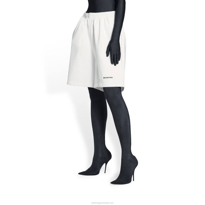 ženske kratke hlače Balenciaga krema N4DP1002