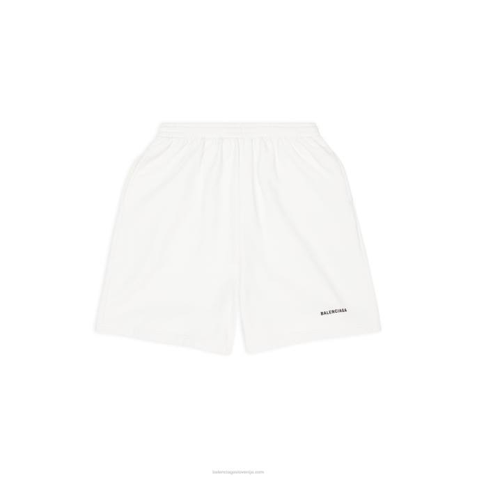 ženske kratke hlače Balenciaga krema N4DP1002