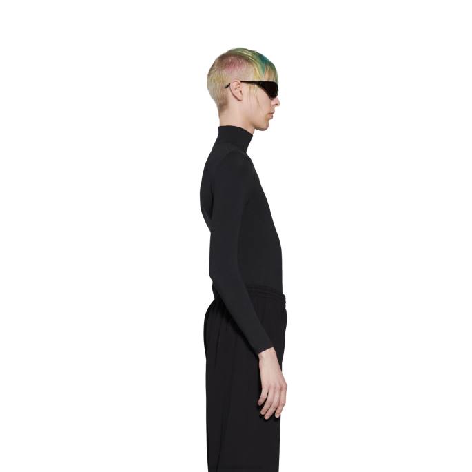 ženske odrezane trenirke Balenciaga Črna N4DP1131