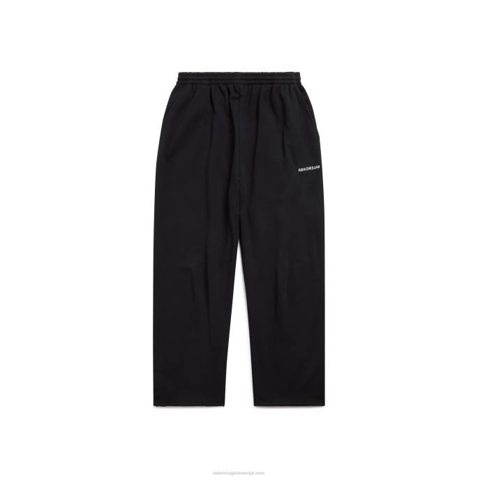 ženske odrezane trenirke Balenciaga Črna N4DP1131