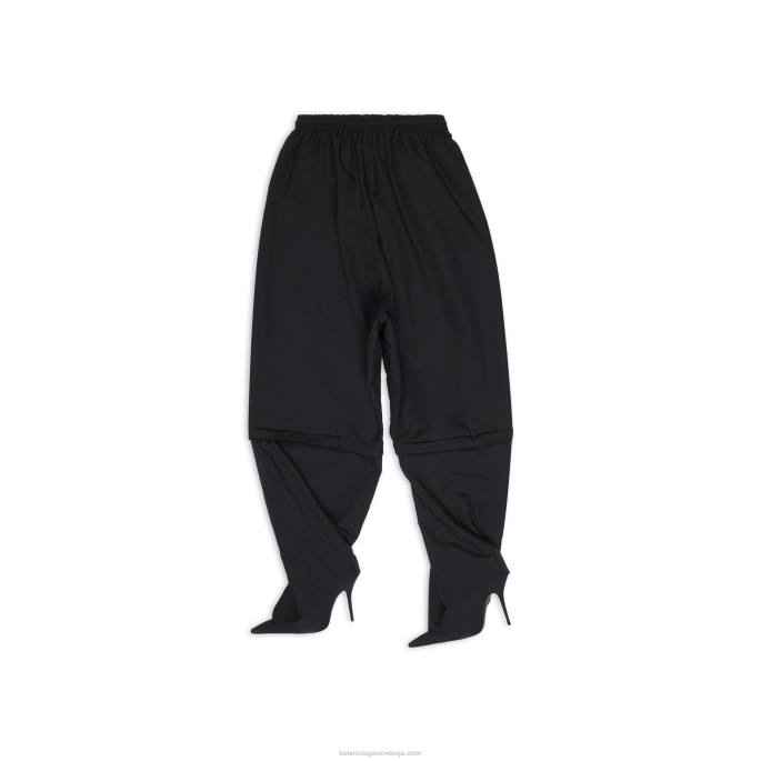 ženske trenirke hlačne čevlje Balenciaga Črna N4DP94