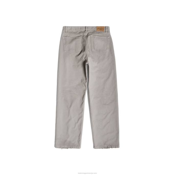 ženske velike hlače Balenciaga bela N4DP81