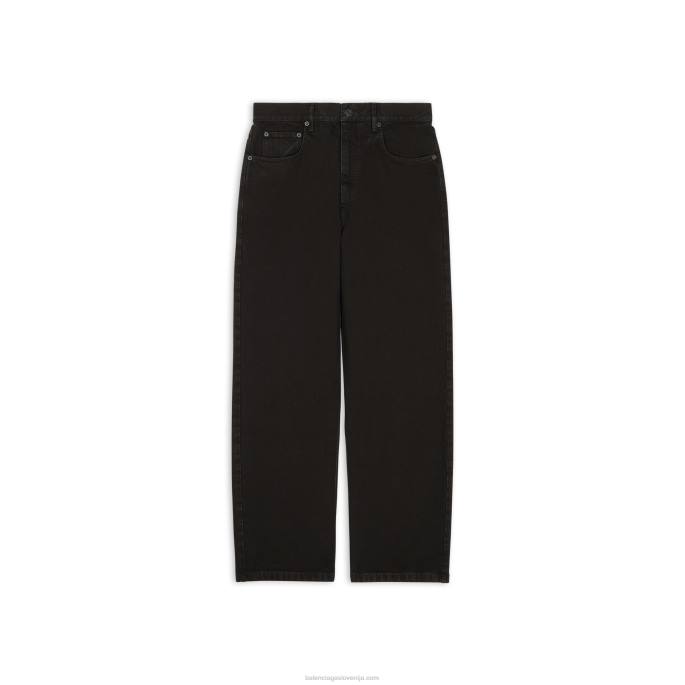 moške velike hlače Balenciaga Črna N4DP1120