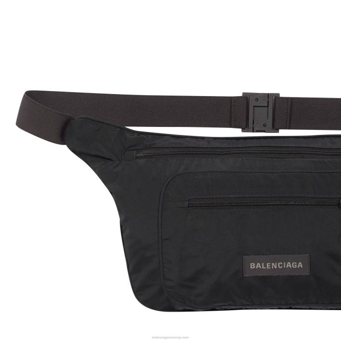 ženska jakna za pakiranje Balenciaga Črna N4DP1123