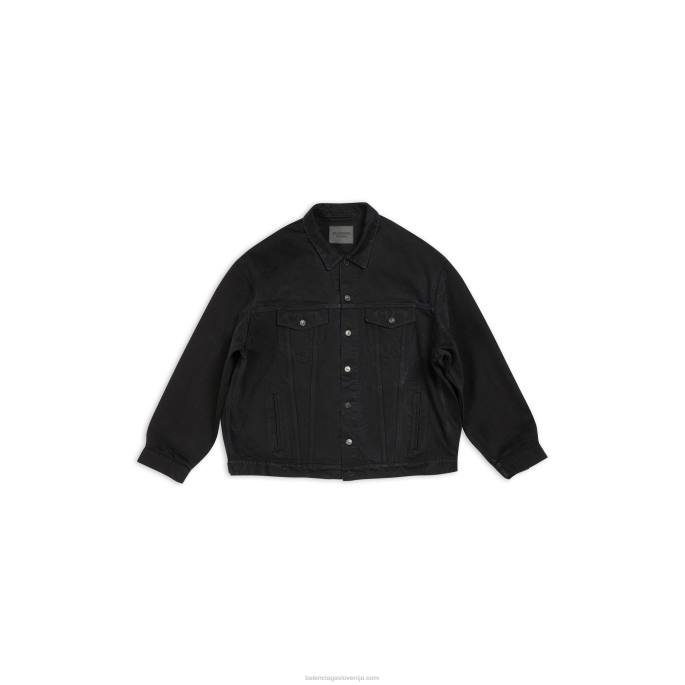 ženska oversized jakna Balenciaga Črna N4DP1068