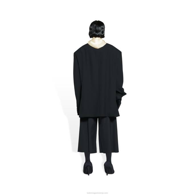 ženska oversized jakna Balenciaga Črna N4DP95