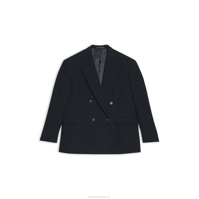 ženska oversized jakna Balenciaga Črna N4DP95