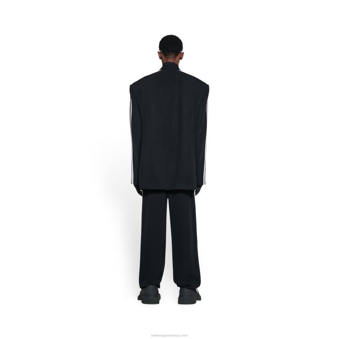 ženska prevelika jakna adidas Balenciaga Črna N4DP1089