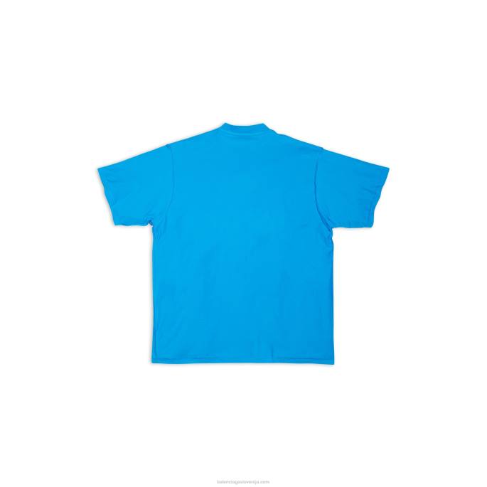 ženska majica adidas oversized Balenciaga modra N4DP1076