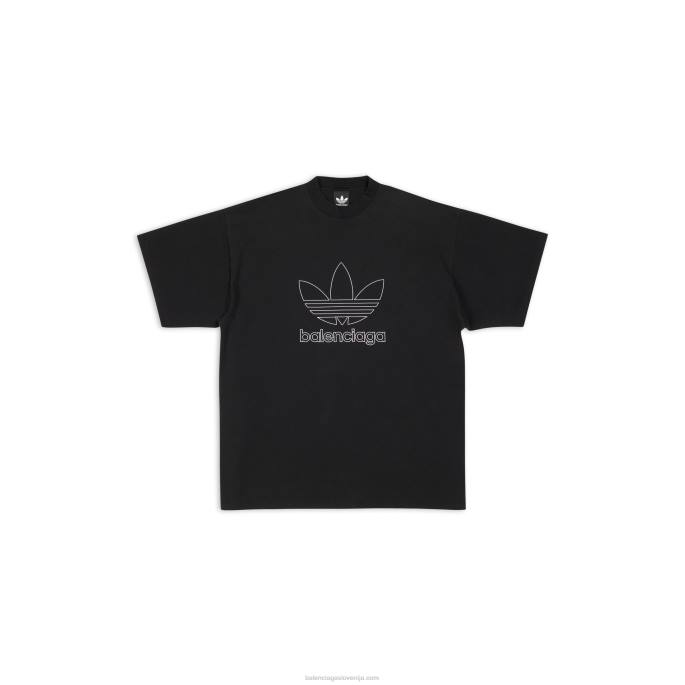 ženska majica adidas oversized Balenciaga Črna N4DP935