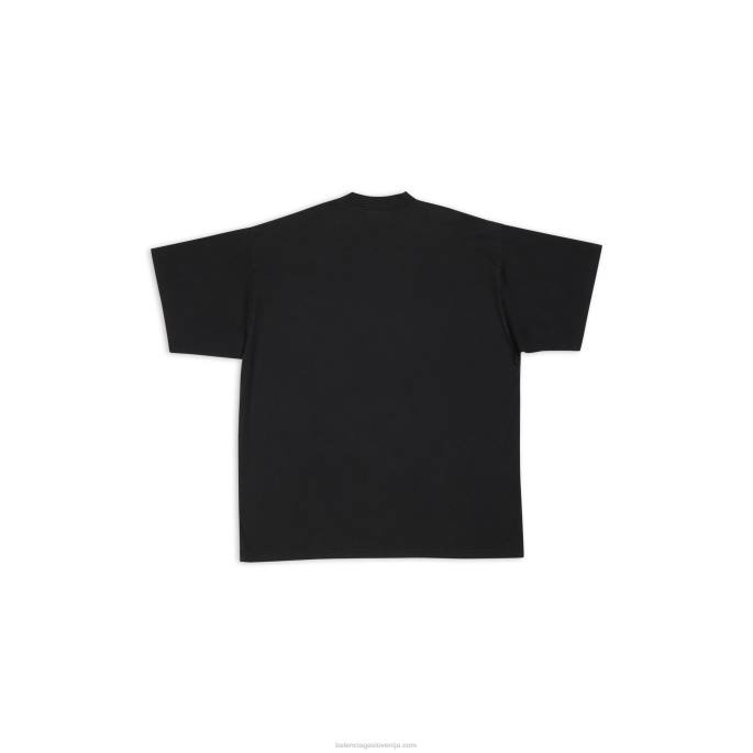 ženska majica adidas oversized Balenciaga Črna N4DP935