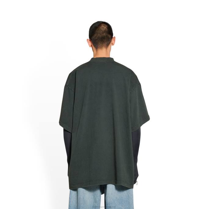 ženska majica adidas oversized Balenciaga zelena N4DP934