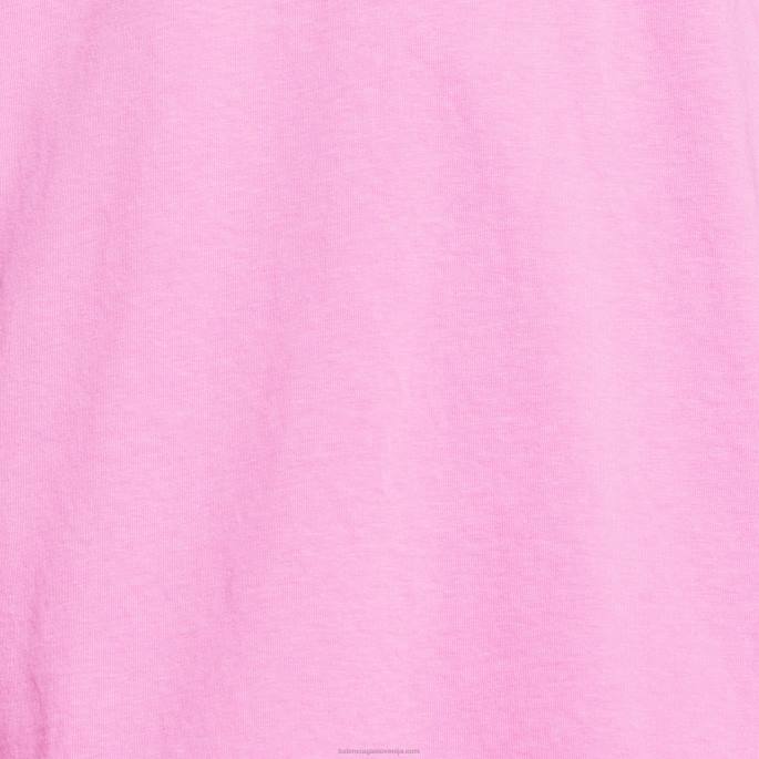 ženske kape majica boxy fit Balenciaga roza N4DP955