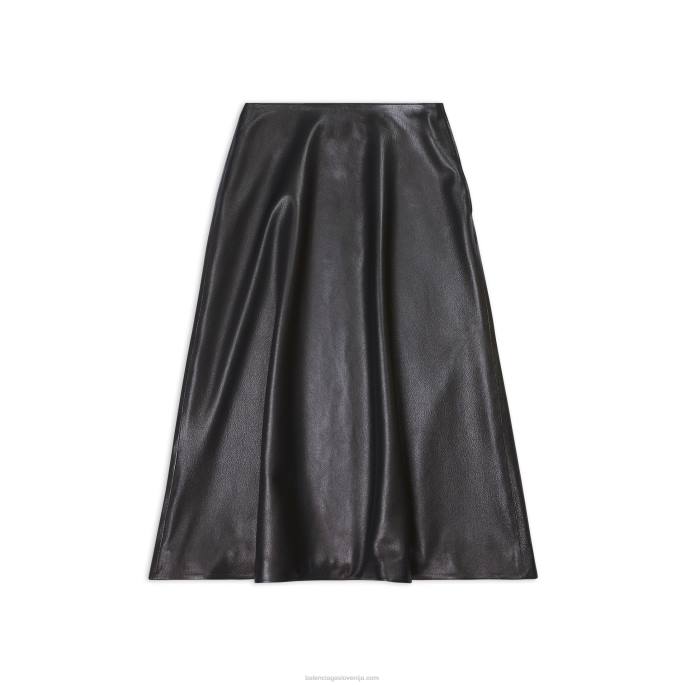 žensko krilo a-kroja Balenciaga Črna N4DP100