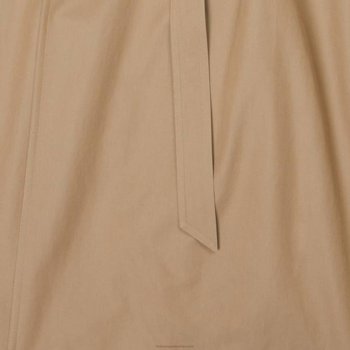 ženski oversize trenčkot Balenciaga temno siva/bela N4DP67