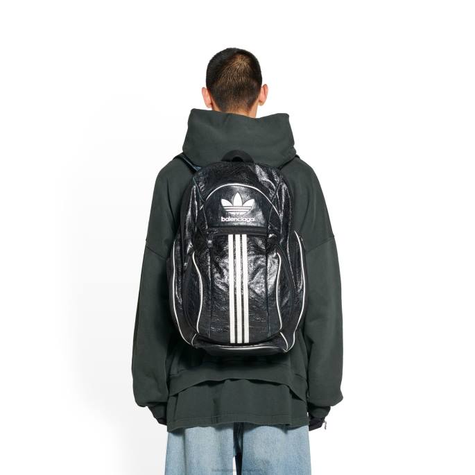 ženski adidas pulover s kapuco oversized Balenciaga zelena N4DP932