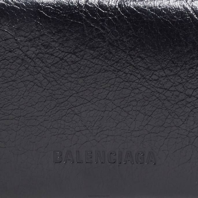 ženska mini denarnica le cagole Balenciaga Črna N4DP609