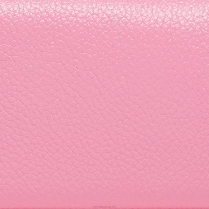 ženska držalo za gotovinsko kartico z razdelitvijo Balenciaga roza N4DP650